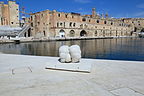 Galley Storehouse of the Knights of Malta, to which a top floor was added in 1804 to house a ropewalk.