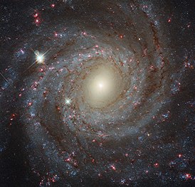 Галактика NGC 3344. Фото телескопа «Хаббл».