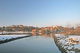 El río en Týnec nad Labem