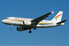 Airbus A319 van Tibet Airlines