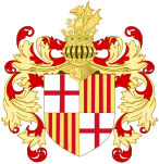 Aragonese Royal Crest Variant (17th–18th centuries)