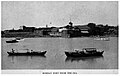 Bombay fort from the sea