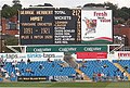 Scoreboard tribute to George Hirst