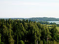 panorama da ła cołina de Gaiziņš