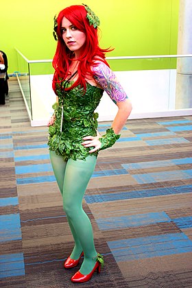 Cosplay de Poison Ivy.