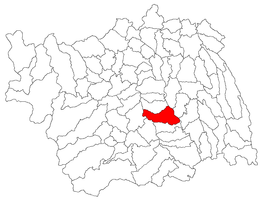 Răcăciuni – Mappa