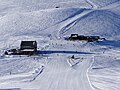 La Banquise et les Mazots en hiver au col de la Madeleine