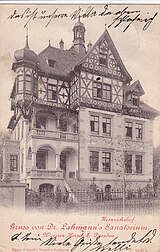 Villa Heinrichshof, Familienwohnhaus, um 1901