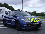 Renault Mégane RS da Gendarmerie Nationale, divisão de trânsito