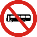 No buses