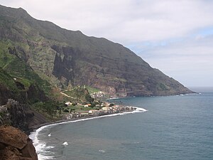 Vista sobre Vila das Pombas.