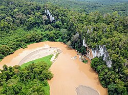 Pemandangan Gua Tepadung, Lahad Datu