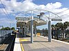 The platform at Del Amo station