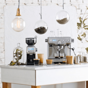 Breville coffee machine and coffee grinder