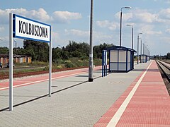 Pier at the train station