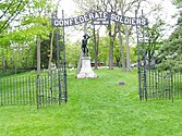 The Lookout (1910), Confederate Cemetery, Johnson's Island, OH.