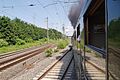 Historischer Dampfzug – kurz vor der Einfahrt in den Bahnhof Hagen-Vorhalle