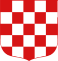 Coat of arms used in 1990, before adoption of the current coat of arms