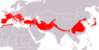 Aire de répartition du Grand Rhinolophe