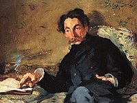 Stéphane Mallarméren erretratua, 1876 Orsay museoa, Paris