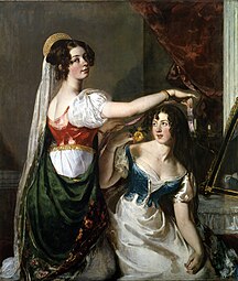 La Préparation pour le bal, vers 1833/1835 York Art Gallery