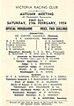 1954 Australian Cup showing raceday officials