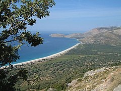 November: Albanische Riviera - Küste am Ionischen Meer