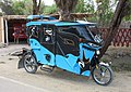 Auto rickshaw in Sipán