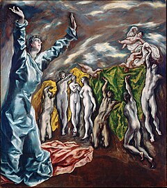 El Greco, The Opening of the Fifth Seal 1608–1614