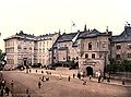 El lado oriental del castillo, en 1910.