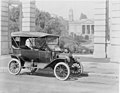 Image 39Model-T Ford car parked near the Geelong Art Gallery at its launch in Australia in 1915 (from History of the automobile)