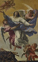 Simon Vouet, Saint Louis enlevé au ciel, (1642-43)