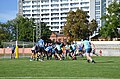 A rugby game in 2014