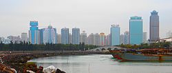 Haikou city skyline