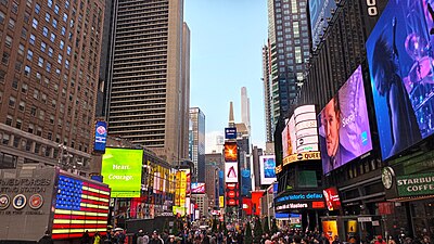 Times Square April 2022