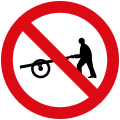 No handcarts