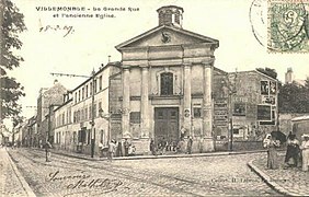 La Grande-rue et l'ancienne église.