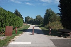 Voie verte le Chemin vert.