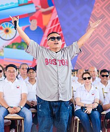 Espiritu at the 2024 Bagong Pilipinas Serbisyo Fair in General Trias, Cavite