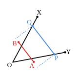 Aristotle's axiom is weaker than the parallel postulate.