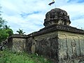 Flag atop the Gingee Jain temple, Gingee, Villupuram district, Tamil Nadu, India