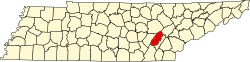 Koartn vo Rhea County innahoib vo Tennessee