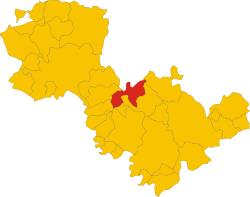 Avigliano Umbro within the Province of Terni