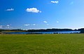 View towards archaeological site on southern shore of Loch Ronald.