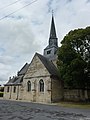 Angular view of the church