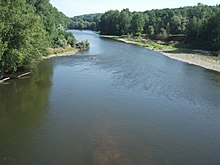 L'Allier en aval du pont de la route départementale 130