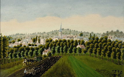 Vue de Billancourt et Bas-Meudon (1890).