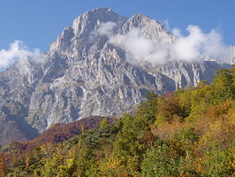 Noordwand van de Gran Sasso