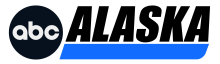 The ABC logo next to the word Alaska in a bold, compressed sans serif, with a thick blue underline, rounded in the lower right corner