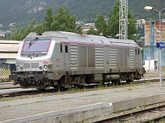 BB 75333, traction Intercités de nuit.